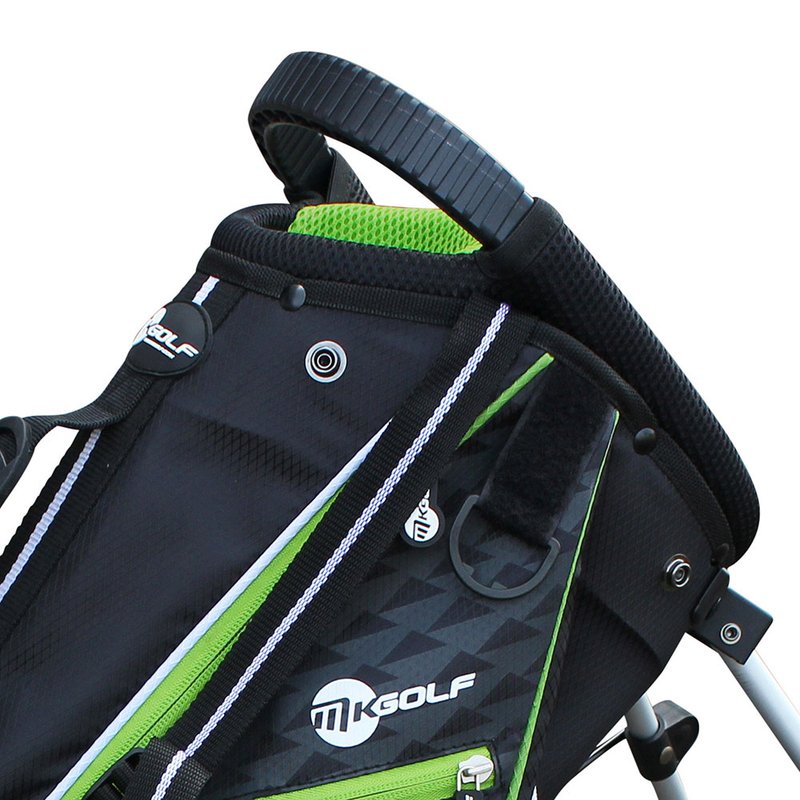 MKids Pro Junior Green 57" (145cm/9-11) stand bag, verde