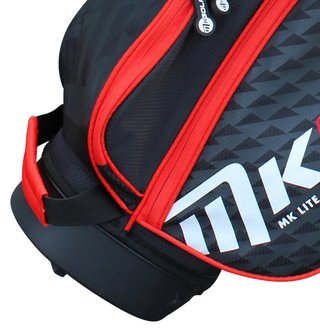 MKids Lite Junior Red 53" (135cm/7-9Y) stand bag junior, rojo