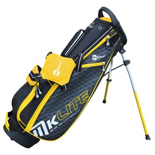 MKids Lite Junior Yellow 45" (115cm/5-7Y) stand bag, amarillo