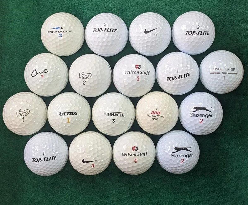 Longridge American 18 Mixed pelotas de golf usadas