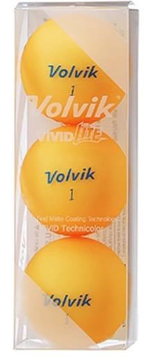 Volvik VIVID Lite pelotas de golf, naranja