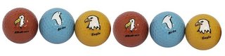 Longridge Under Par pelotas de golf, mix de colores