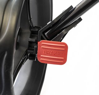 Ezeglide Compact+ carrito manual, gris carbón/rojo
