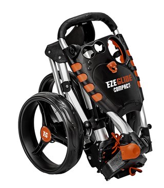 Ezeglide Compact+ carrito manual, gris carbón/rojo