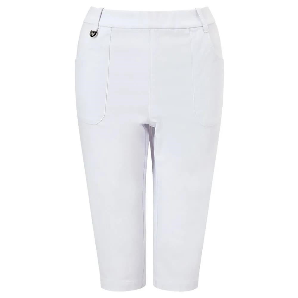 Callaway Chev Pull On City II pantalón corto de mujer, brilliant white
