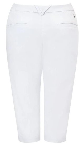 Callaway Chev Pull On City II pantalón corto de mujer, brilliant white