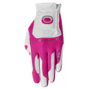 Zoom Weather guante de golf júnior, blanco/fucsia