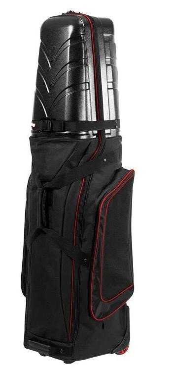 Bag Boy T-10 travel bag, negro/rojo