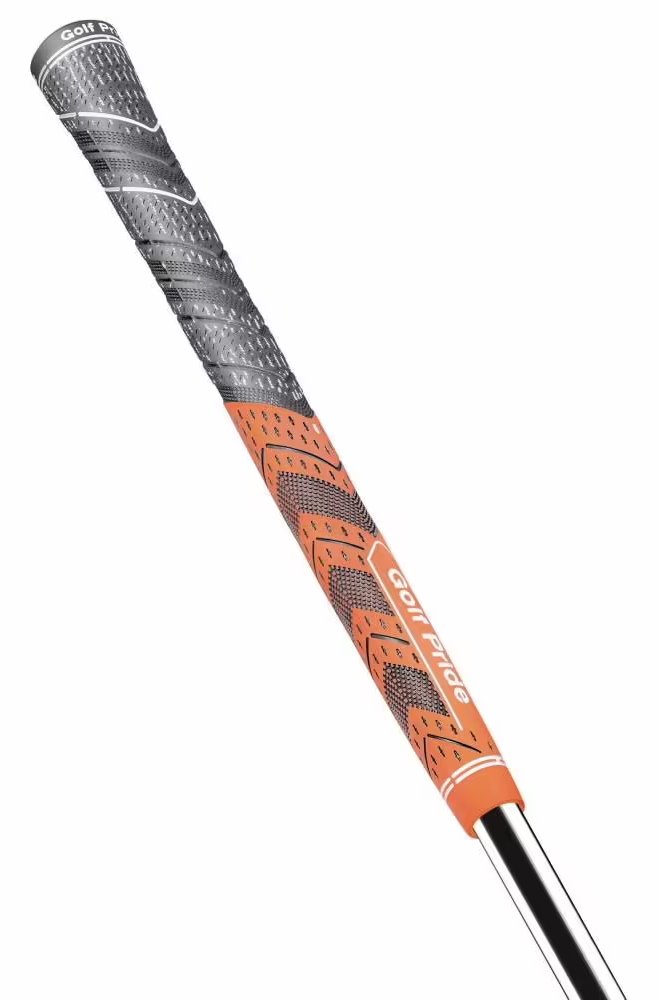 Golf Pride Multi Compound Cord Plus4 grip (0.60), carbón/naranja