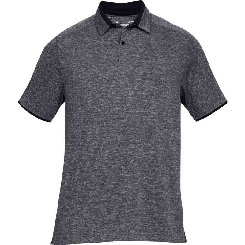Under Armour Tour Tips polo de hombre, gris oscuro