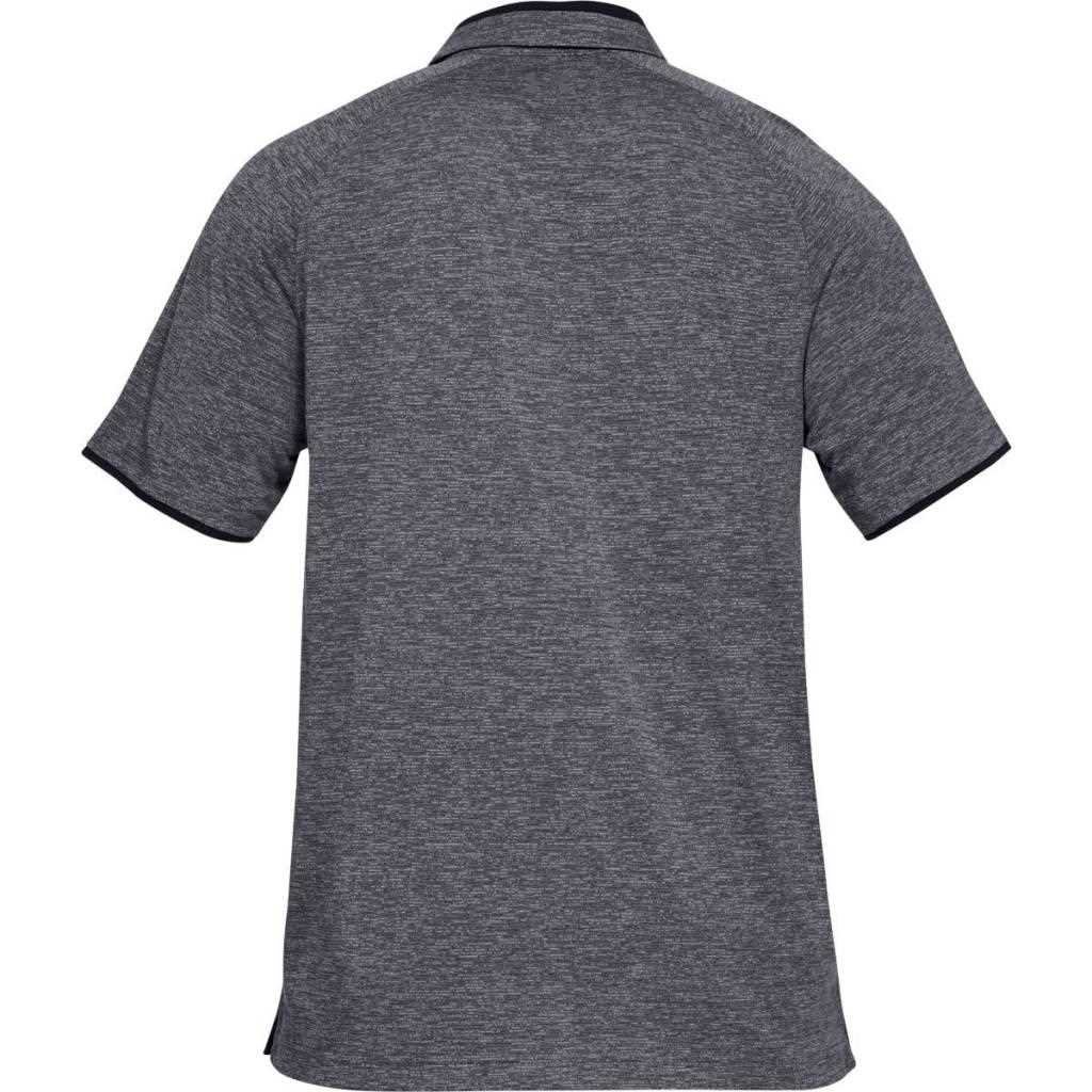 Under Armour Tour Tips polo de hombre, gris oscuro