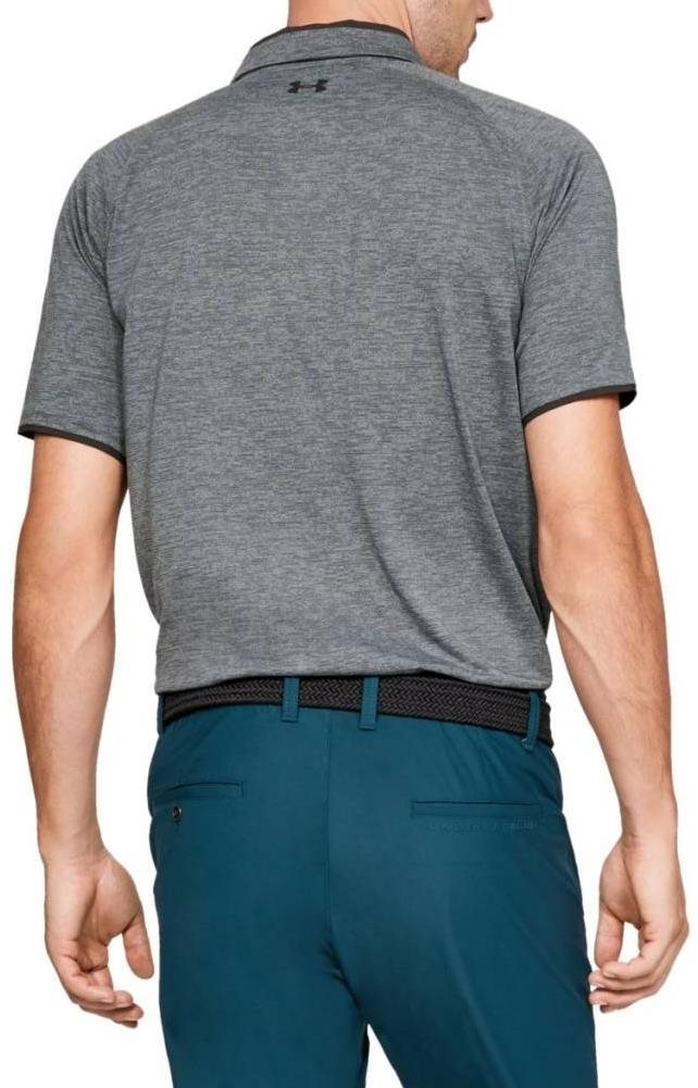Under Armour Tour Tips polo para hombre, gris