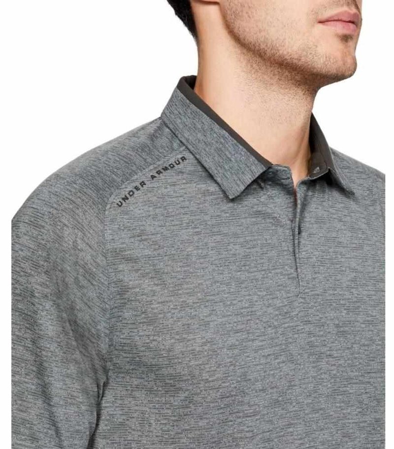 Under Armour Tour Tips polo para hombre, gris