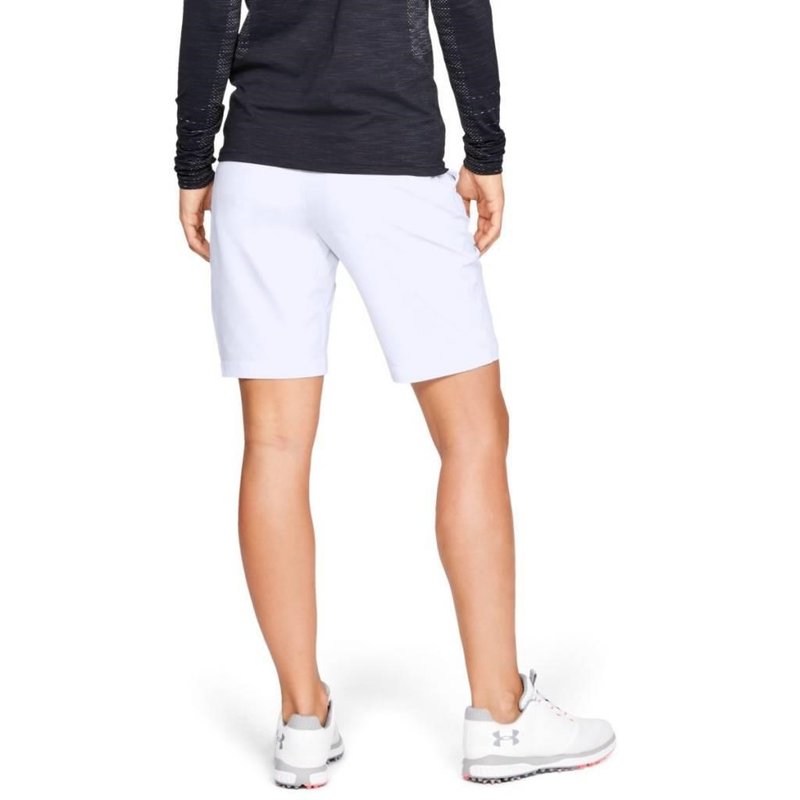 Under Armour Links pantalones cortos de mujer, blanco