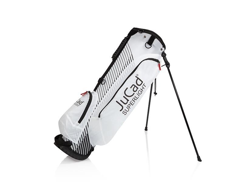 JuCad Superlight stand bag, negro/blanco