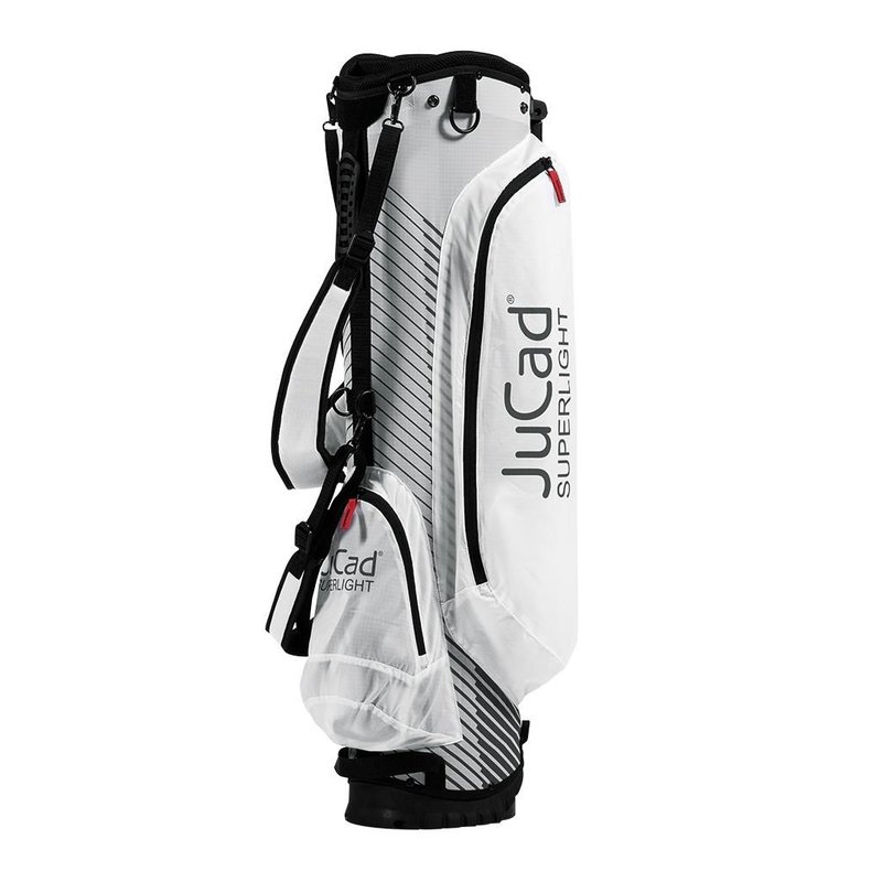 JuCad Superlight stand bag, negro/blanco