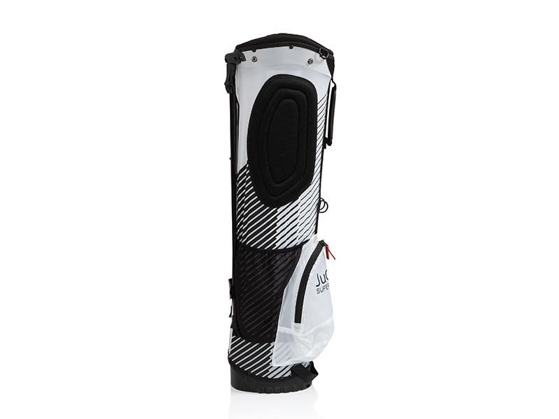 JuCad Superlight stand bag, negro/blanco