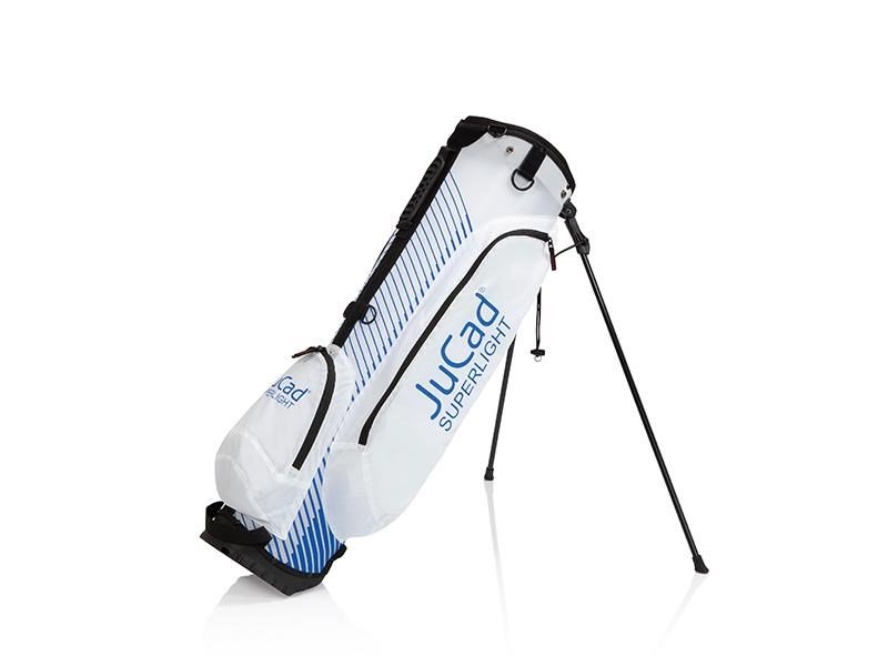 JuCad Superlight stand bag, blanco/azul