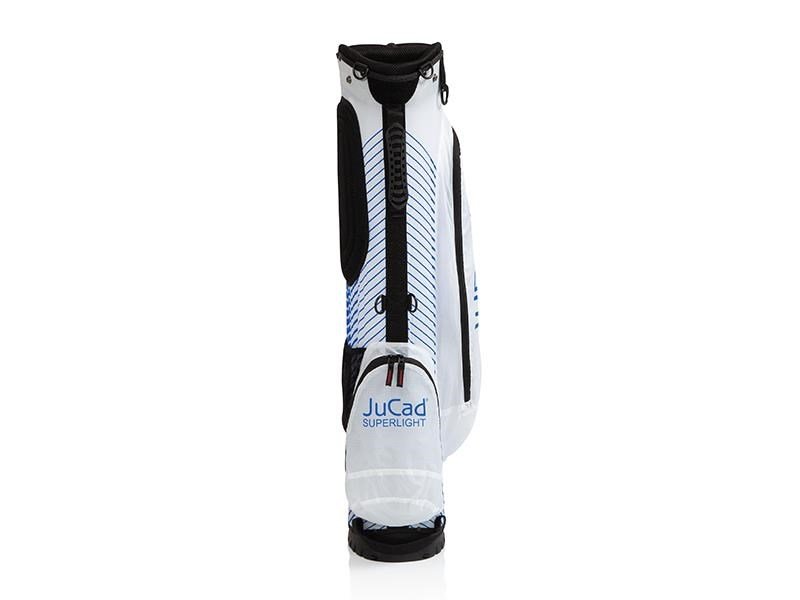 JuCad Superlight stand bag, blanco/azul