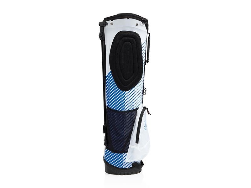 JuCad Superlight stand bag, blanco/azul