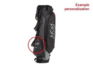 JuCad Superlight stand bag, blanco/azul