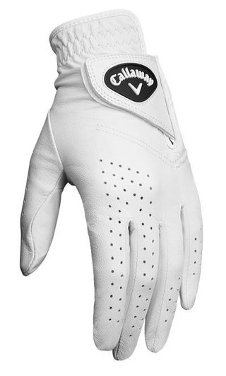 Callaway Dawn Patrol 19 guante de golf mujer, blanco