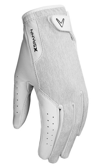 Callaway X Spann 19 guante de golf para mujer, blanco