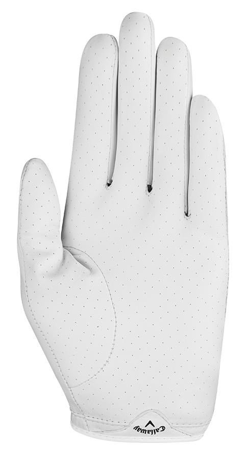Callaway X Spann 19 guante de golf para mujer, blanco