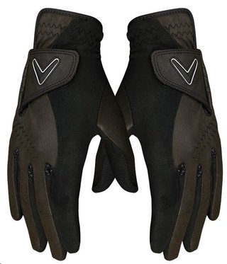 Callaway Opti Grip Rain guantes de golf para mujer, negro