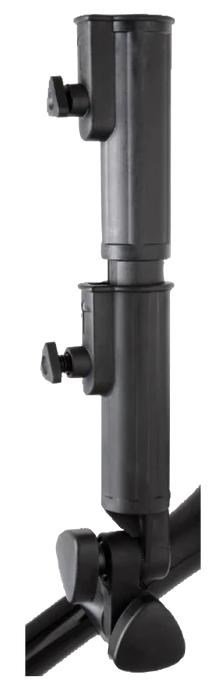 MGI ZIP Universal umbrella holder extender, negro