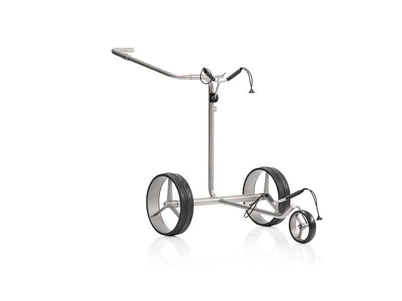 JuCad drive SL Titan Travel eX 2.0 carrito eléctrico + mando a distancia + bolsa de transporte (JRT-1), titanio