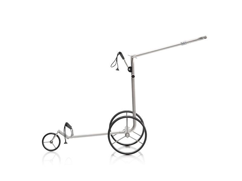 JuCad drive SL Titan Travel eX 2.0 carrito eléctrico + mando a distancia + bolsa de transporte (JRT-1), titanio