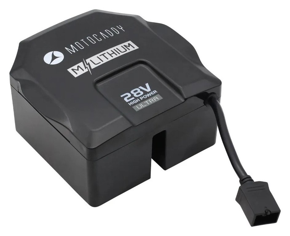 Motocaddy M-Series 28V Lithium Battery & Charger - ULTRA (2018 onwards) accesorios para carrito, negro