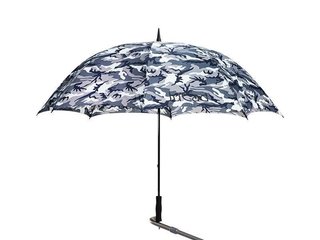 JuCad paraguas de golf 68" con pin, camuflaje/gris