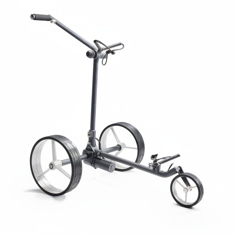 Davies Caddy SMART DHC carrito eléctrico, negro mate