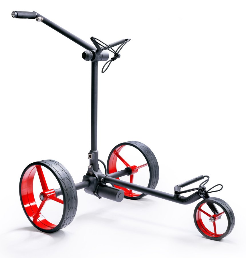 Davies Caddy SMART DHC carrito eléctrico, negro mate