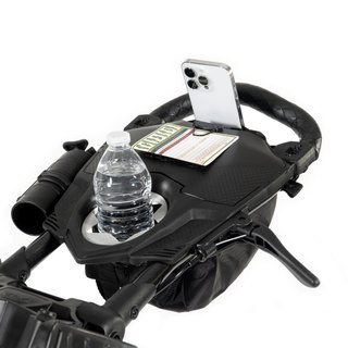 Bag Boy Nitron Auto-Open carrito manual, negro/negro