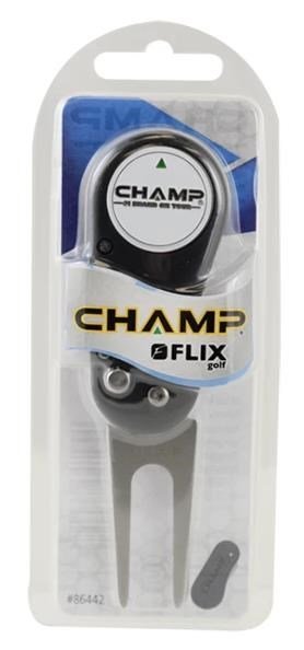 Champ Champ FLIX Lite herramienta de reparación de divot, negro