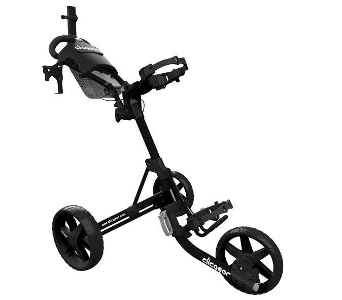 Clicgear M4 carrito manual, negro mate