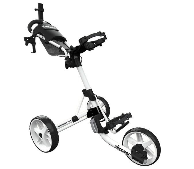 Clicgear M4 carrito manual, blanco mate