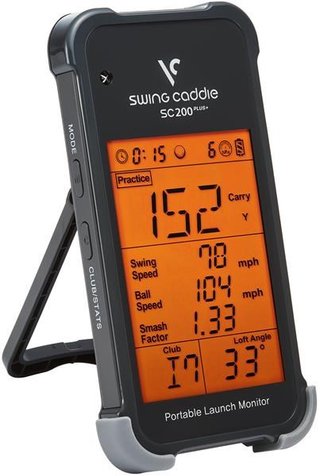 Voice Caddie Swing Caddie Launch Monitor SC200+ negro