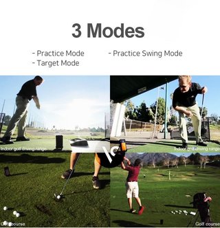 Voice Caddie Swing Caddie Launch Monitor SC200+ negro