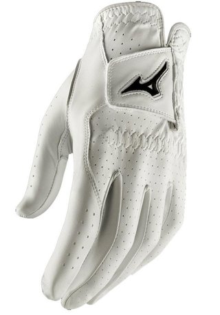 Mizuno Tour guante de golf para hombre, blanco