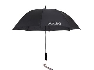 JuCad paraguas de golf telescópico 68" con pin, negro