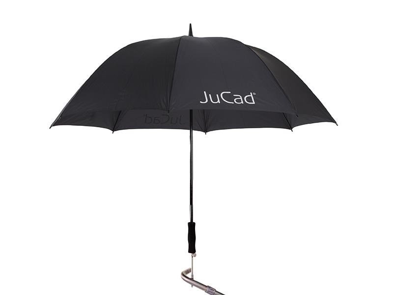 JuCad paraguas de golf telescópico 68" con pin, negro