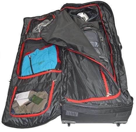 Big Max Double Decker bolsa de viaje, negro