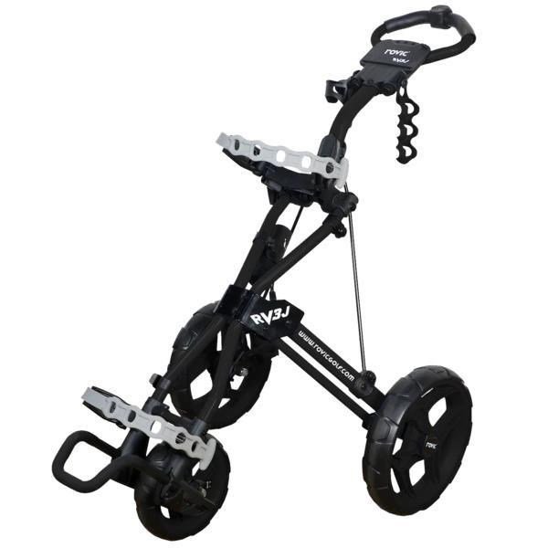 Clicgear Rovic RV3J junior trolley, charcoal/negro