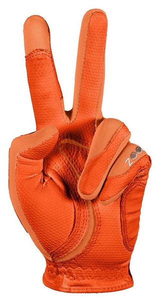 Zoom Zoom Weather guante de golf para hombre, naranja