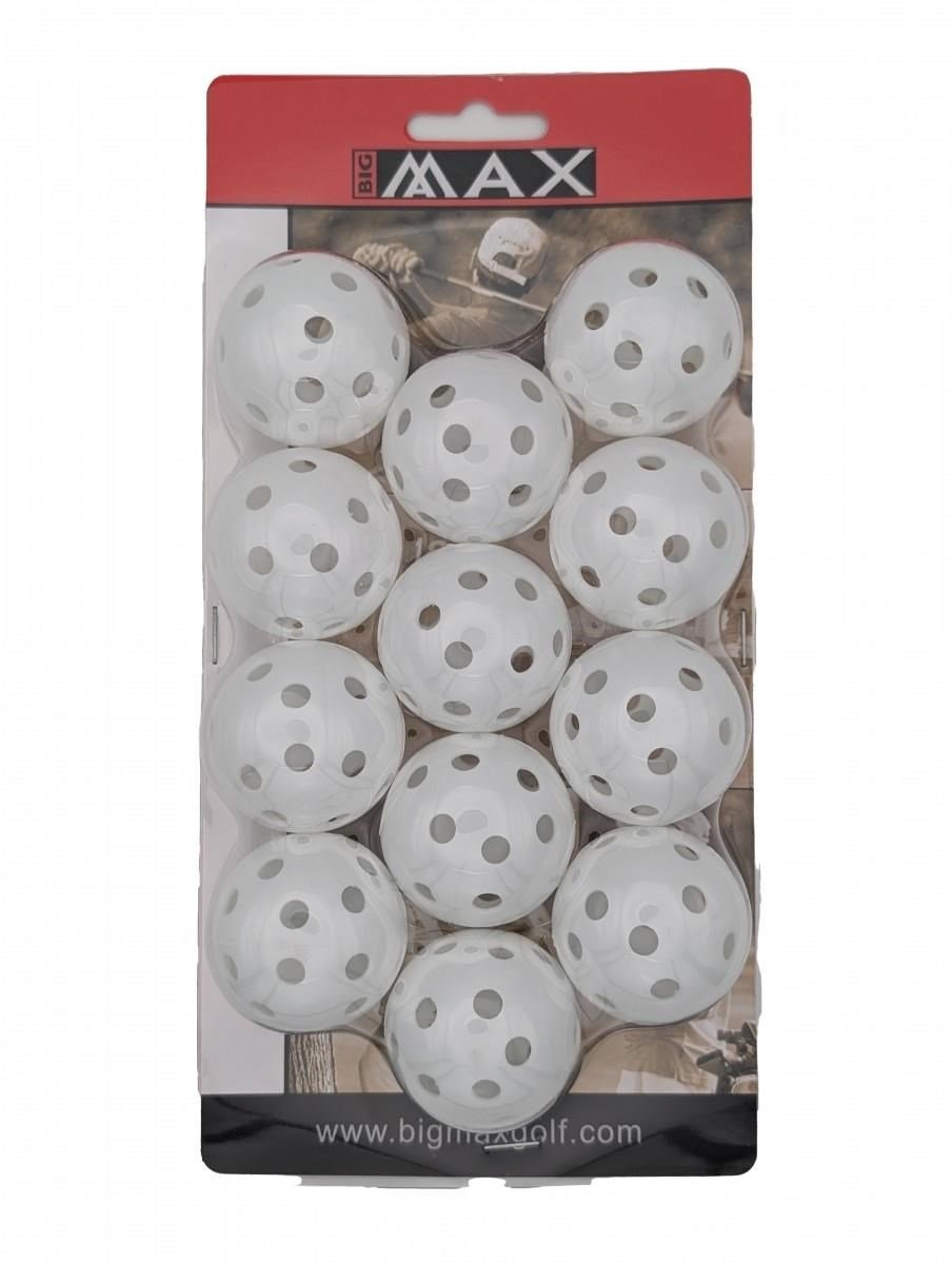 Big Max Airballs pelotas de golf de entrenamiento (12 unidades), blanco