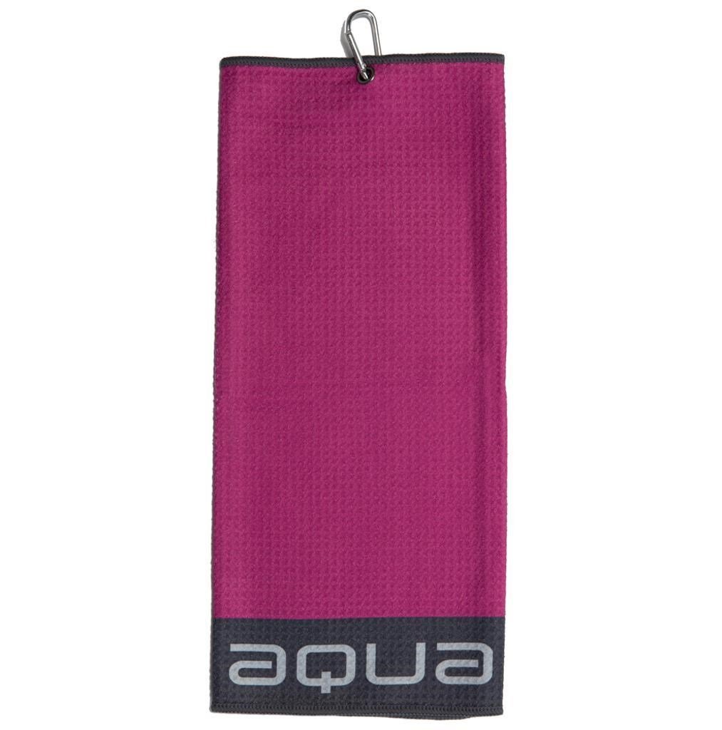 Big Max Aqua Trifold toalla, fucsia/carbón